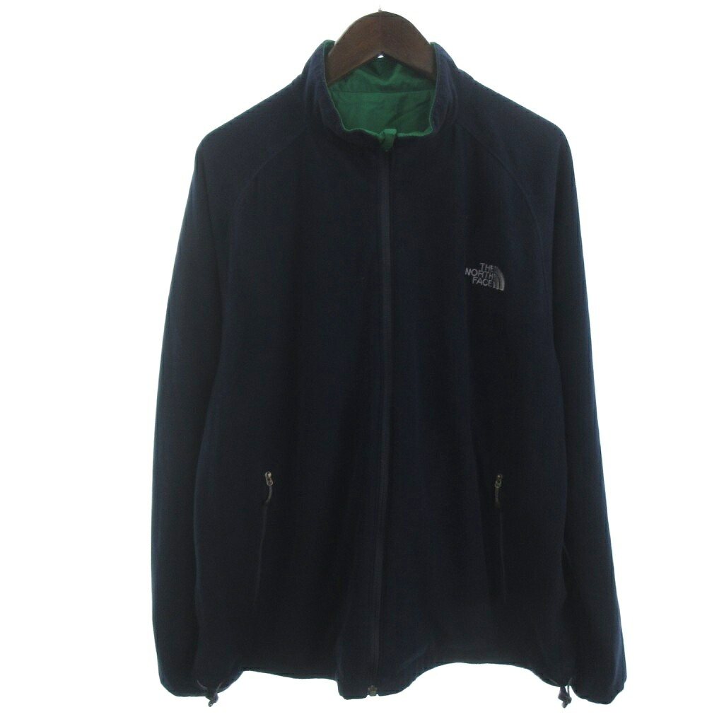 【中古】ザノースフェイス THE NORTH FACE ボレアリス リヴァーシブル 上衣 NP16921 米国海軍 緑であること系 XL  【ベクター 古着】 260413