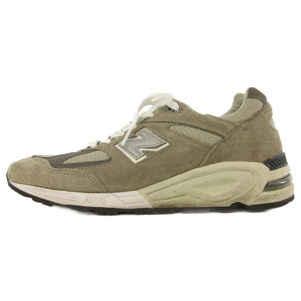 【中古】ニュー平衡にする NEW BALANCE M990GY2 スニーカー シューズ スエードクロス USA製 薄墨色 26.5 メンズ 【ベクター 古着】 260511
