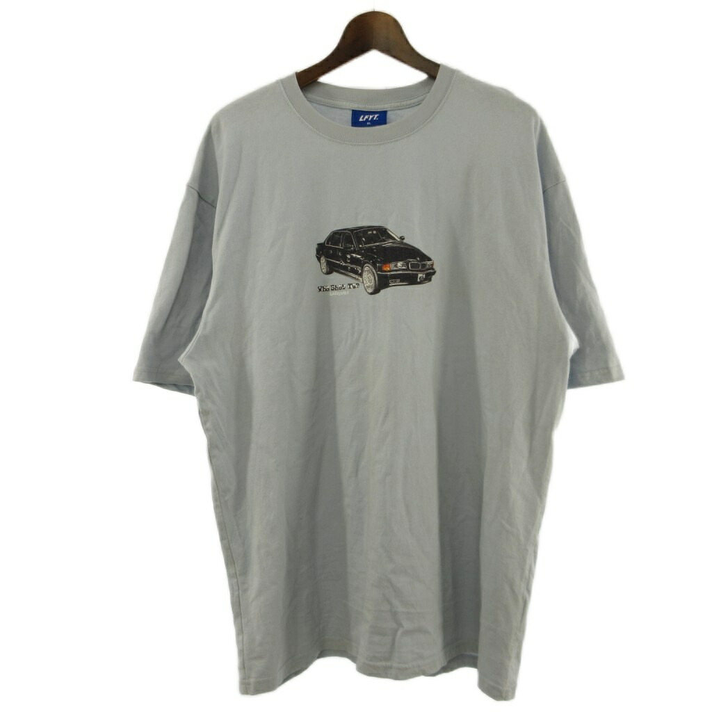 【中古】エルエフワイティー LFYT 1996TEE ティーシャツ 半袖 労働者の一団のど首 ビッグ影ぼうし 刷り上げる 綿織物 ともし火青色 XL 途轍も無い大いさ メンズ 【ベクター 古着】 260506 Tシャツ・カットソー-トップス-メンズファッション