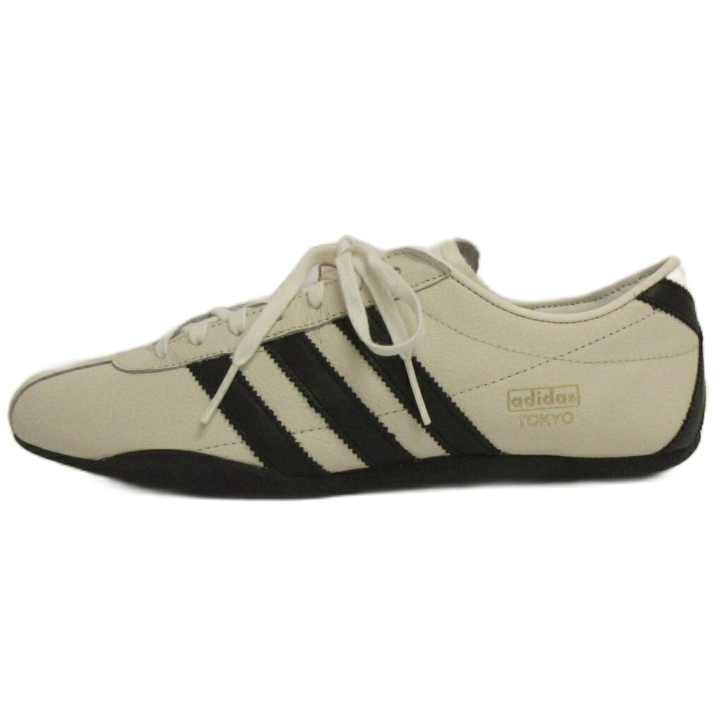 【中古】未使用品 アディダス adidas スニーカー JQ0597 トーキョー Tokyo オフホワイト コアブラック ゴールドメタリック 28cm メンズ 【ベクトル 古着】 260515｜ブランド古着ベクトルプレミアム店