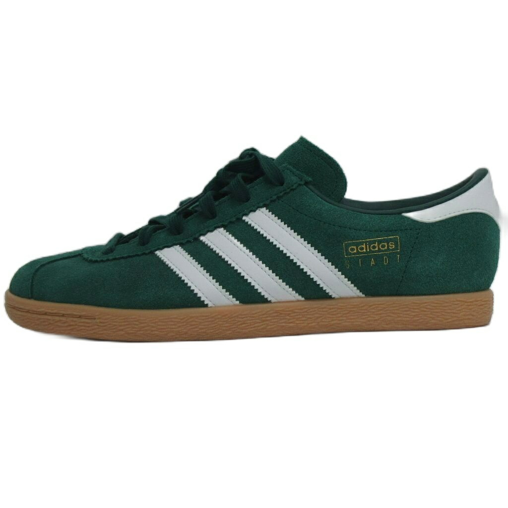 【中古】未当て嵌める品 アディダス adidas Stadt スニーカー JI1883 分科大学緑であること フットウェアホワイト ゴールドメタリック 28珊 メンズ 【ベクター 古着】 260515