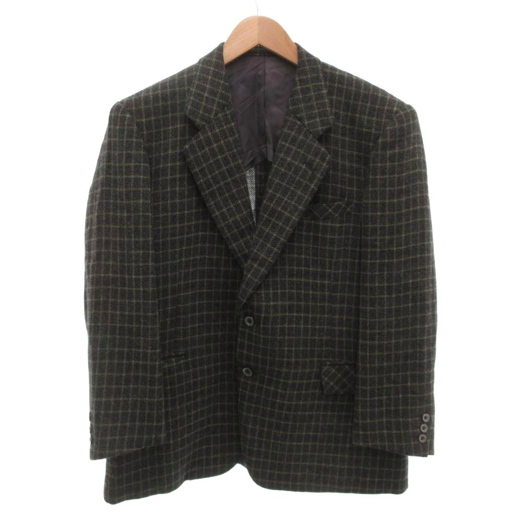 ヴィンテージ ユーズド 古着 ジバンシー テーラードジャケット レーヨン シルク jkt-4318_001.jpg