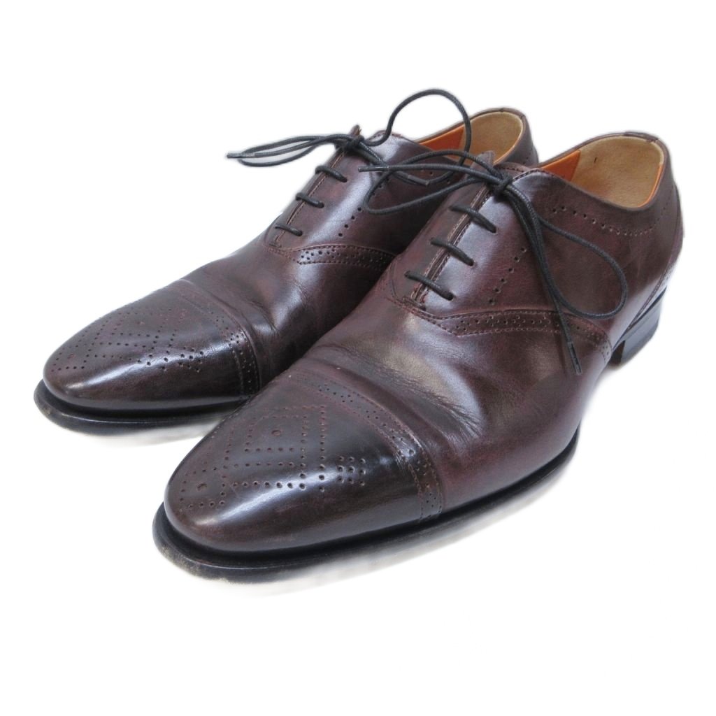楽天市場】SANTONI サントーニ 6365 ストレートチップ シューズ 8F