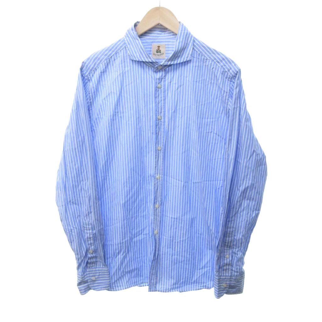 楽天市場】【中古】ロロピアーナ LoroPiana ｼｬﾂ ストライプ カッター