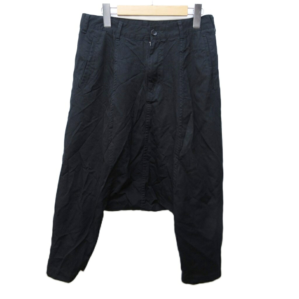 【中古】コムデギャルソンオムプリュス COMME des GARCONS HOMME PLUS ペンギンズボン下 サルエルパンツ 軽気球ズボン下 うつり変わり図案化 S 黒 黒いこと IBO83 1216 メンズ 【ベクター 古着】 260505 ズボン・パンツ-メンズファッション