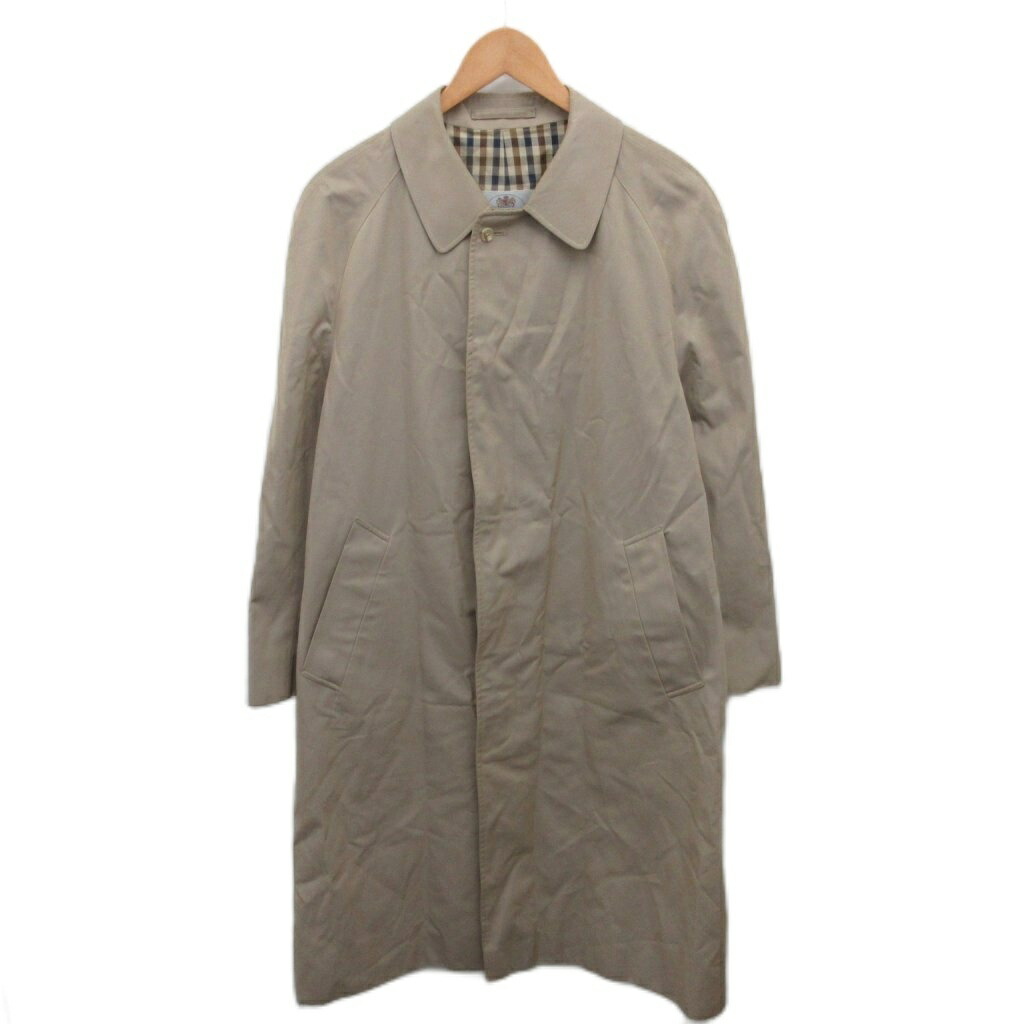 楽天市場】アクアスキュータム Aquascutum チェック柄 ウールロング