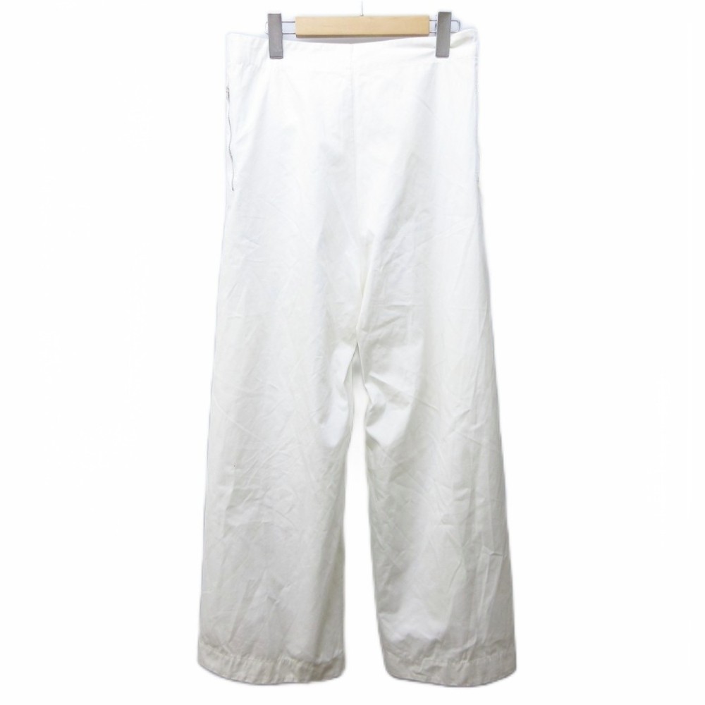 【中古】パリア ファルザネ Paria FARZANEH 20SS ラップパンツ ワイドパンツ ハイウエスト コットン 巻き M 白 ホワイト 0204 メンズ 【ベクトル 古着】 260213