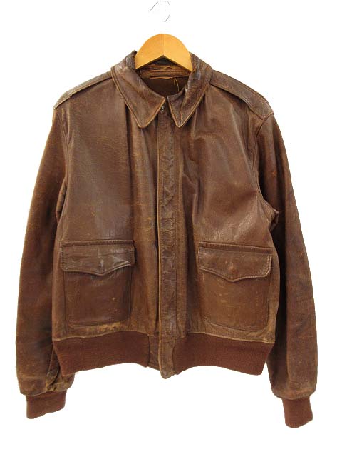 楽天市場】AEROLEATHER エアロレザー 39-1410P TYPE A-2 U.S.ARMY