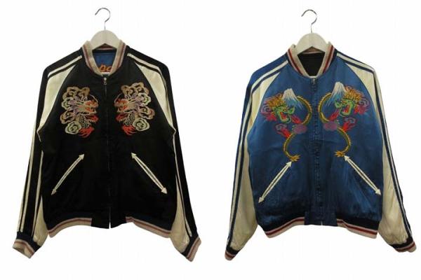 【中古】テーラートーヨー TAILOR TOYO 東洋 港商 スペシャルエディション アセテート スカジャン DRAGON & JAPAN MAP スーベニアジャケット 中 TT15531 メンズ 【ベクトル 古着】 250216