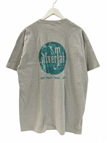 【中古】未使用品 リーバイス Levi's 90s デッドストック シルバータブ Tシャツ バックプリント USA製 グレー L メンズ 【ベクトル 古着】 250329