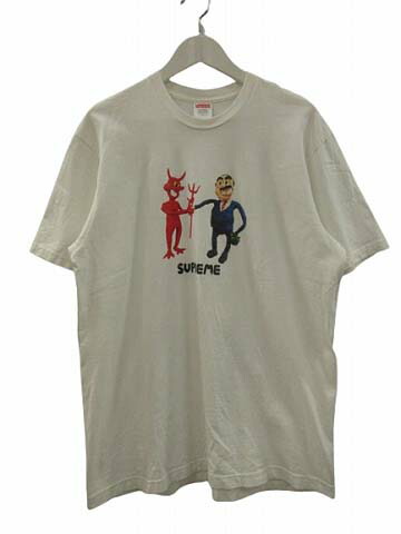 【中古】シュプリーム SUPREME 23SS Business Tee 商行為 プルオーバー 白いこと L ☆AA★ メンズ 【ベクター 古着】 250402