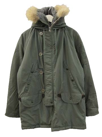 楽天市場】古着 コリンズ USA製 N3B フライトジャケット S カーキ