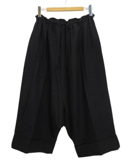 【中古】ワイズ Y's サルエルパンツ ウール 2 ネイビー 紺 ボトムス ヨウジヤマモト 2023AW レディース 【ベクトル 古着】 251129