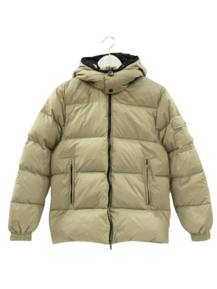 【中古】モンクレール MONCLER バジーレ BAZILLE ダウンジャケット 00 サンドベージュ系 ペッパージャパン 上着 アウター レディース 【ベクトル 古着】 260211|ブランド古着ベクトルプレミアム店