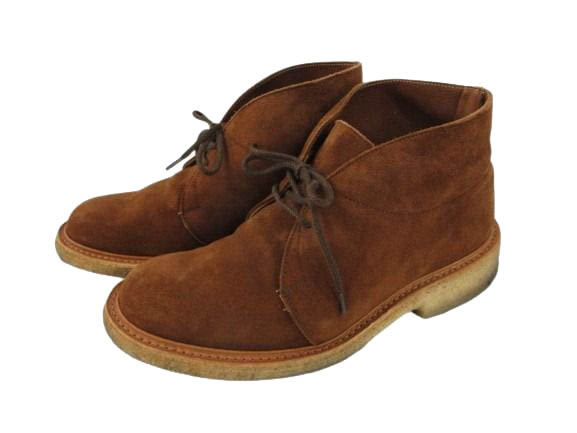 【中古】トリッカーズ TRICKER'S モンティ MONTY チャッカ スエード ブーツ ブラウン 8 メンズ 【ベクトル 古着】 260223
