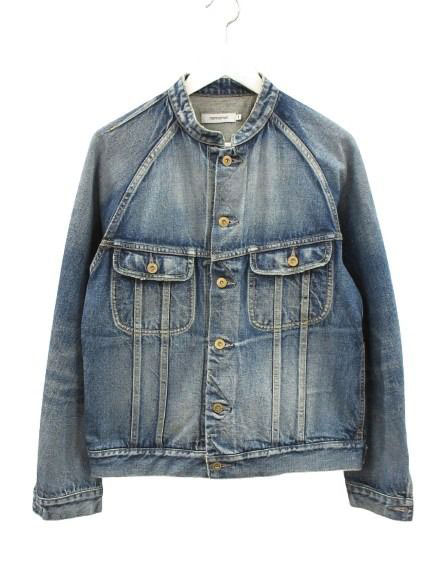 【中古】ノンネイティブ nonnative 25SS TRUCKER BLOUSON COTTON 13.5oz SELVEDGE DENIM VW NN-J4602 デニム トラッカー ブルゾン 1 インディゴブルー Gジャン ジージャン ダメージ加工 アウター メンズ 【ベクトル 古着】 260309