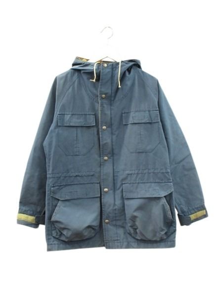 【中古】シェラデザイン SIERRA DESIGNS USA製 60/40 クロス パーカー マウンテン ジャケット ブルー系 アウター 上着 メンズ 【ベクトル 古着】 260316