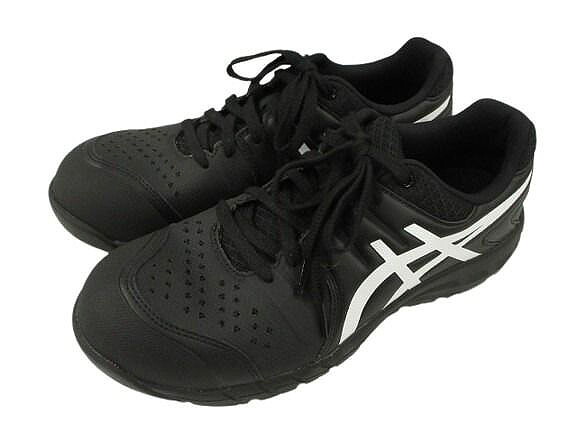 【中古】アシックス asics ウィンジョブ CP113 WINJOB CP113 安全靴 26cm 黒 ブラック スニーカー シューズ メンズ 【ベクトル 古着】 260402
