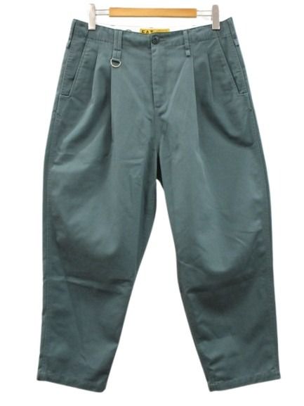 【中古】エフエーティー FAT 別注 ディッキーズ DICKIES BIGGIES パンツ SKINNY グリーン ボトムス メンズ 【ベクトル 古着】 260403