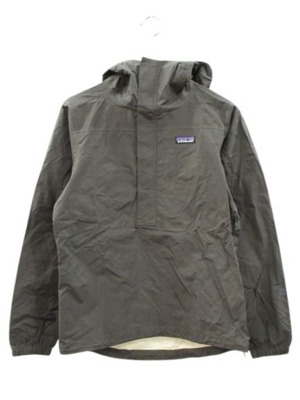 【中古】パタゴニア Patagonia トレントシェル プルオーバー パーカー XS ダークグレー ナイロン トップス メンズ 【ベクトル 古着】 260407