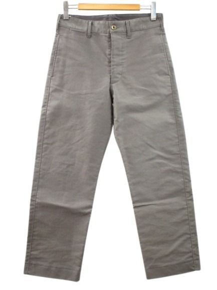 【中古】パブロビンチ PABLO VINCI Oiled chino trousers オイルチノトラウザーズ M グレー コットン ボトムス 【ベクトル 古着】 260414 23,501円