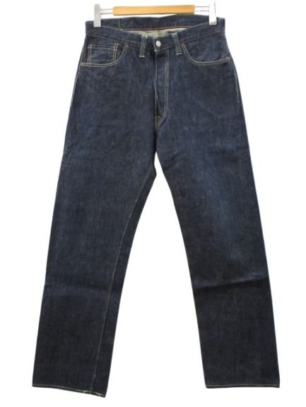 【中古】バズリクソンズ BUZZ RICKSON’S デニムパンツ ジーンズ W34 M43019 大戦モデルタイプ WWII WAIST OVERALLS インディゴ ボトムス メンズ 【ベクトル 古着】 260414