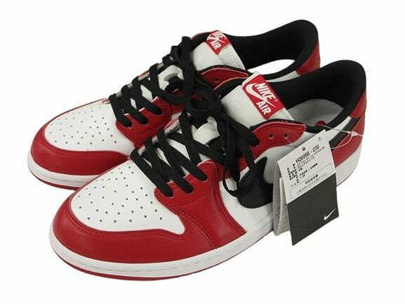 【中古】未当て嵌める品 ナイキ NIKE AIR JORDAN 1 RETRO LOW OG CHICAGO HQ6998-600 エア湖 ジョーダン 1 レトロ 置き目 OG 風の強い町 29珊 赤いこと スニーカー シューズ 靴 メンズ 【ベクター 古着】 260502