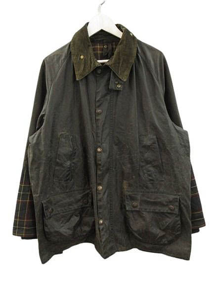 【中古】バブアー Barbour 90s ビデイルジャケット BEDALE JACKET 3ワラント C44 オイルドジャケット ワックスコットン ネイビー系 メンズ 【ベクトル 古着】 260516｜ブランド古着ベクトルプレミアム店