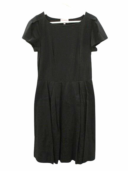 【中古】ヴィヴィアンウエストウッドレッドレーベル Vivienne Westwood RED LABEL タック 太陽面爆発 衣裳 3 黒 黒いこと 無地 ☆AA★ レディース 【ベクター 古着】 260523