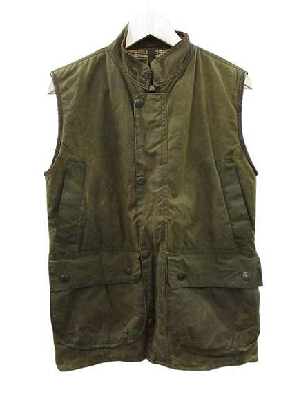 【中古】バブアー Barbour 90s WESTMORLAND オイルド より良い XL サルヴィア 3ワラント 連合王国製 蝋涙綿織物 ヴィンテージ メンズ 【ベクター 古着】 260602