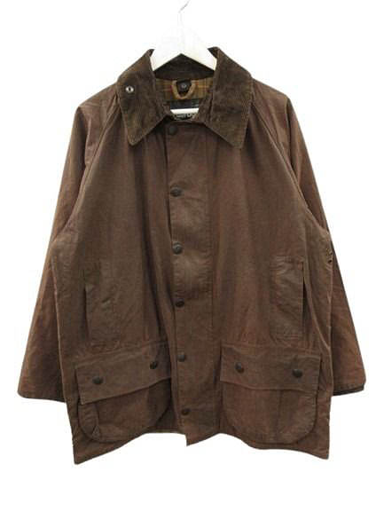 【中古】バブアー Barbour ビューフォート BEAUFORT オイルドジャケット 蝋涙綿織物 赤銅色 メンズ 【ベクター 古着】 260602
