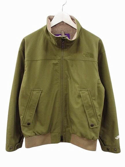 【中古】北の方人間の顔 パープルレーベル THE NORTH FACE PURPLE LABEL 65/35 Duck Field Jacket NP2954N ダックフィールドジャケット XS 緑であること系 ジップアップ 上衣 アウター メンズ 【ベクター 古着】 260603