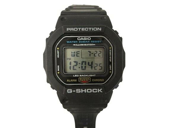 【中古】カシオジーショック CASIO G-SHOCK DW-5600UE-1JF 腕時計 デジタル ブラック メンズ 【ベクトル 古着】 260722｜ブランド古着ベクトルプレミアム店