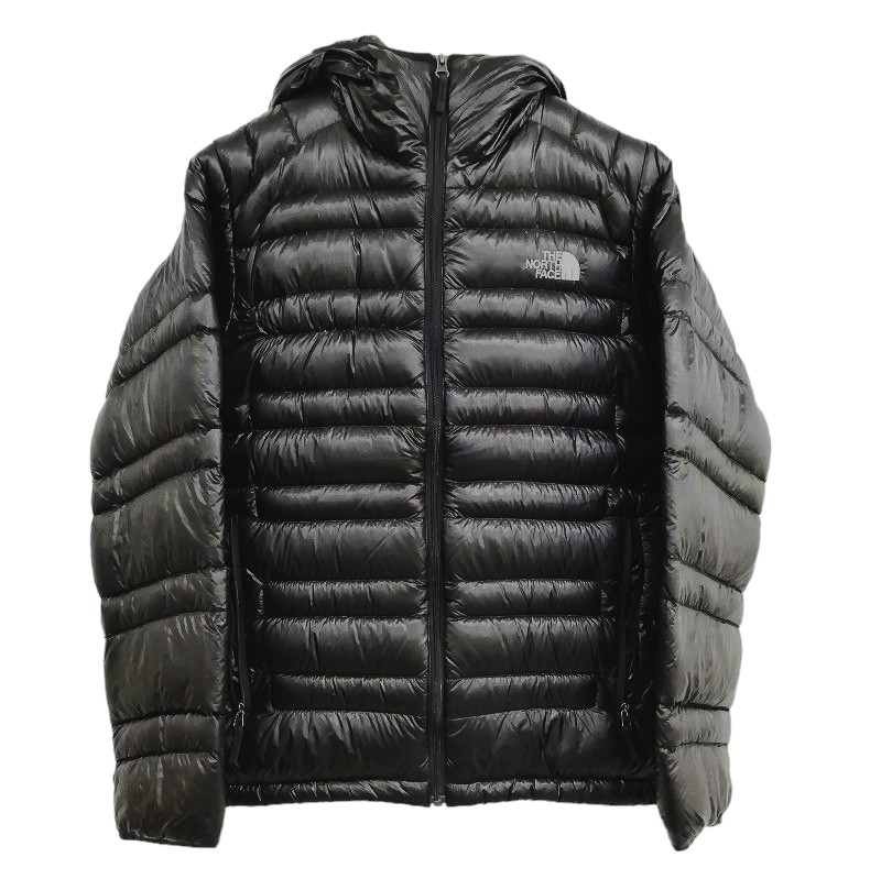 【中古】ザノースフェイス THE NORTH FACE 落ちこむ上衣 NDW9150Z フラッシュフーディ ナイロン上衣 Ｓ 黒いこと レディース 【ベクター 古着】 240603