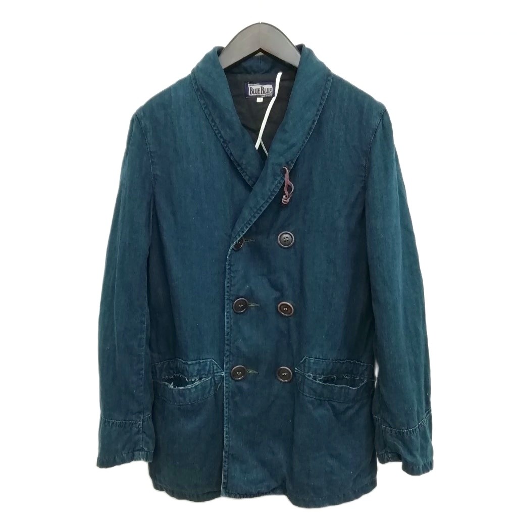 楽天市場】2(M)【BLUE BLUE ブルー ブルー 圧縮ニットPコート