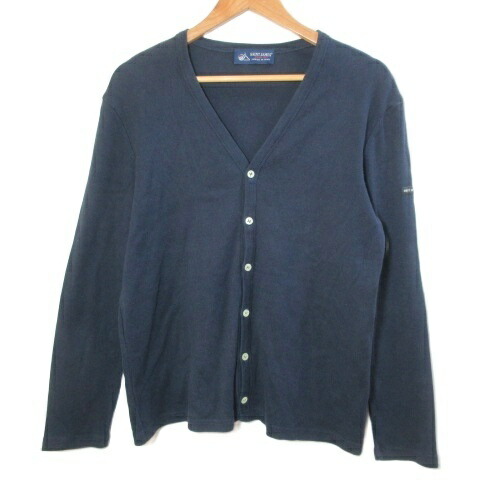 SAINT JAMES ニットカーディガン ウール 紺 フランス製 楽天市場】70年代 フランス製 SAINT JAMES セントジェームス ウール