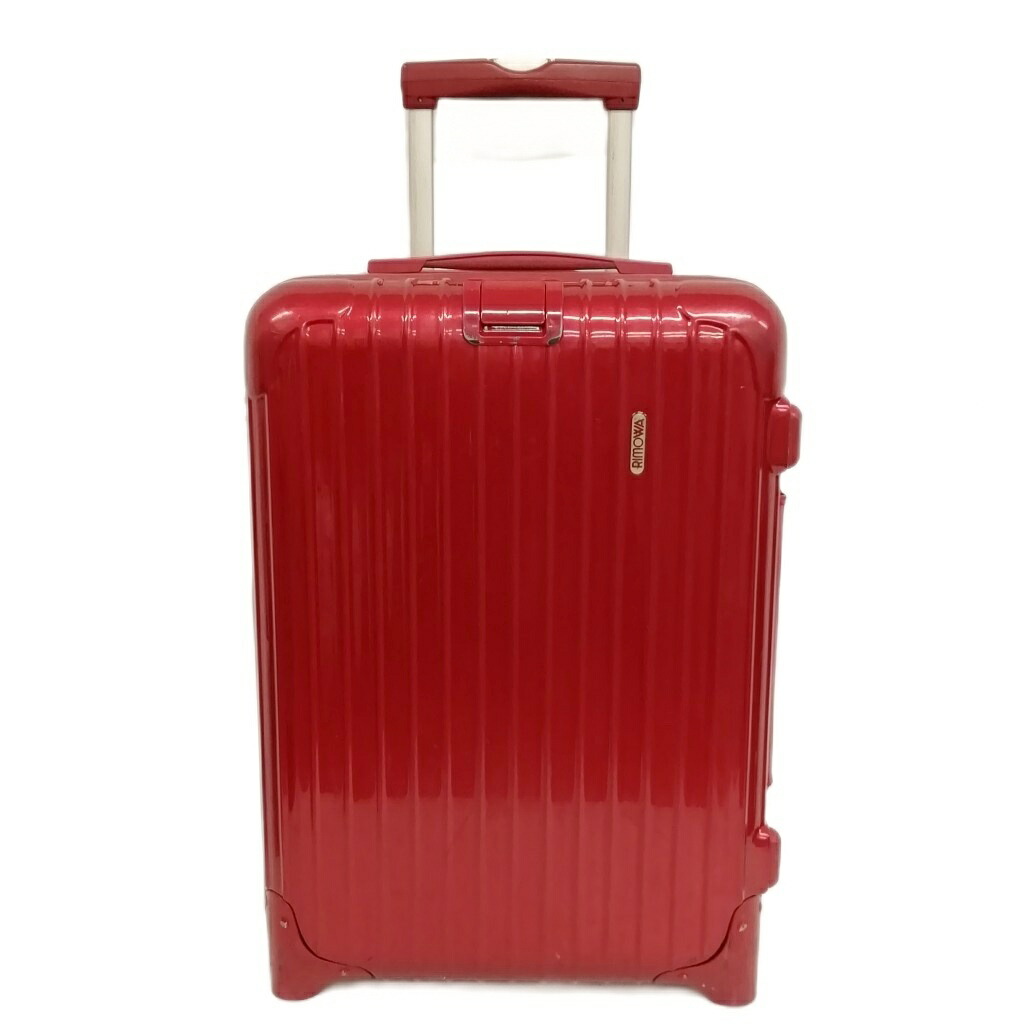 RIMOWA レッド キャリーケース スーツケース ルフトハンザ 【公式通販】