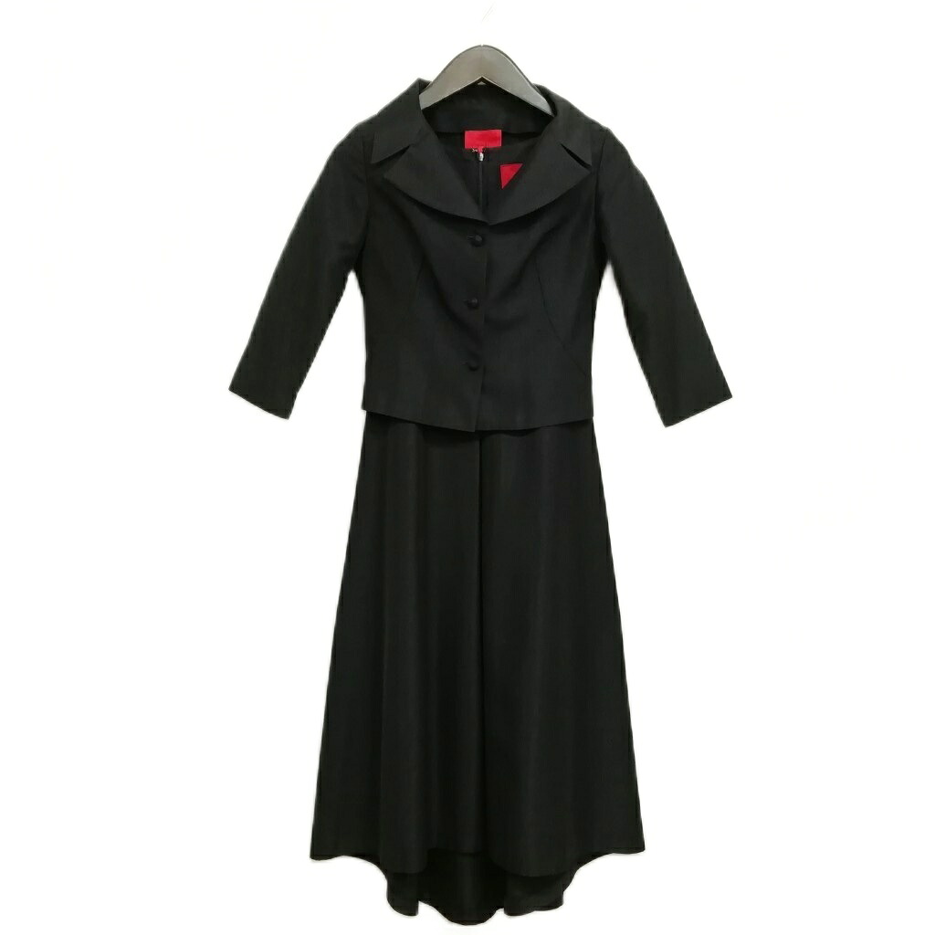 【中古】シ散らし広告 SYBILLA フォーマル 合奏団 セットアップ 衣装 上衣 SS 黒いこと レディース 【ベクター 古着】 260525