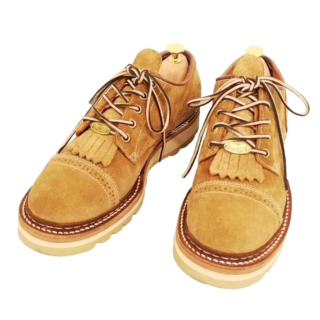 【中古】ROLLING DUB TRIO ローリングダブトリオ Forester Low II フォレスターロー 2 スエード ブーツ US7.5 / 22.5cm ダークベージュ 美品 メンズ 【ベクトル 古着】 260702｜ブランド古着ベクトルプレミアム店