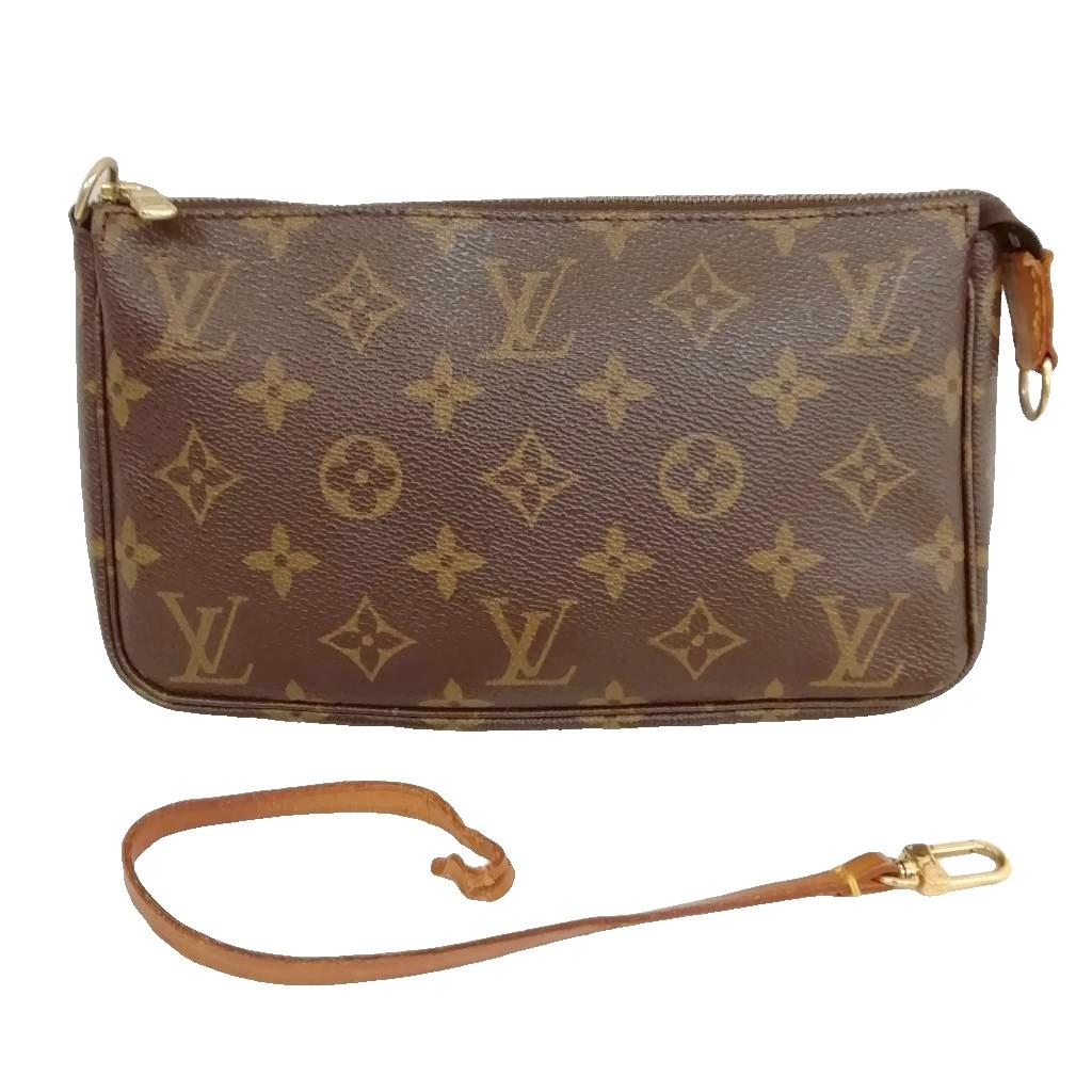 【中古】ルイヴィトン LOUIS VUITTON M51980 VI1011 モノグラム ポシェットアクセソワール アクセサリーポーチ ハンドバッグ レディース 【ベクトル 古着】 260710|ブランド古着ベクトルプレミアム店