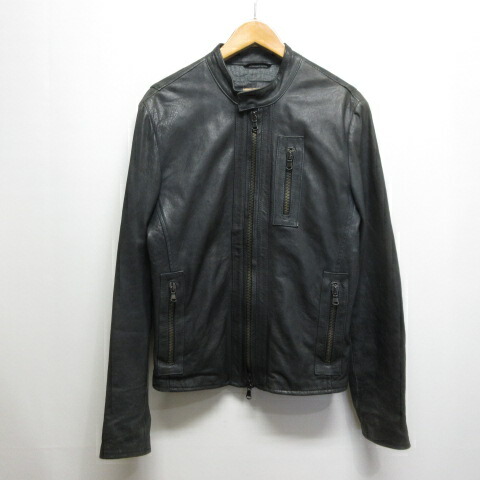 楽天市場】【63 LEATHERSロクサンレザーズ】本革 シングルライダース