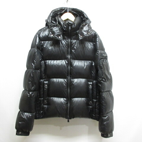 【中古】タトラス TATRAS 近年 美品 ベルボ BELBO ダウン ジャケット 3 ブラック 黒 MJXA0001013588 ナイロン フード取外し可 正規品 メンズ 【ベクトル 古着】 260301|ブランド古着ベクトルプレミアム店