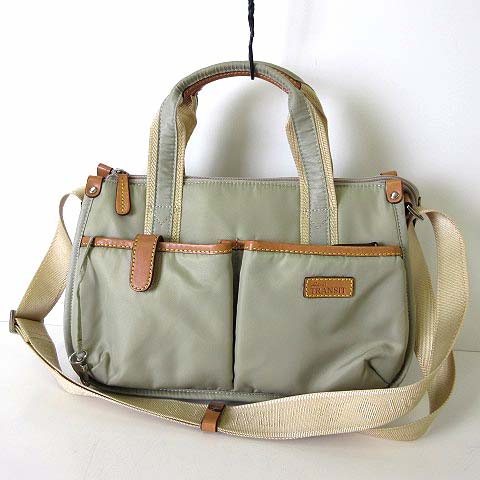 未使用級 ラナイトランジット ハワイ Lanai TRANSIT HAWAII 未使用2wayバッグ（ラナイ・トランジット