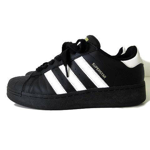 【中古】アディダス adidas はやりっ子 XLG SUPERSTAR XLG スニーカー シューズ 28.5糎 黒 黒いこと 白 白いこと US 10.5 くつ 靴 IG9777 メンズ 【ベクター 古着】 260526