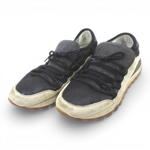 【中古】ブルネロクチネリ BRUNELLO CUCINELLI 置き目撥ね除ける スニーカー 37 黒いこと 黒系 レディース 【ベクター 古着】 260117 靴-スニーカー-レディース靴