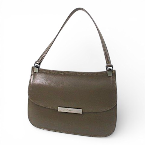 【中古】ペレボルサ PELLE BORSA arpeggio ワンショルダーバッグ ブラウン 茶系 レザー レディース 【ベクトル 古着】 260305 12,243円