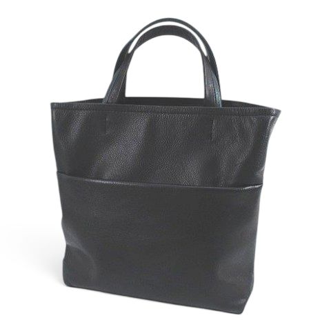 【中古】カンペール CAMPER トートバッグ ハンドバック 黒いこと 黒  なめし革 レディース 【ベクター 古着】 260416