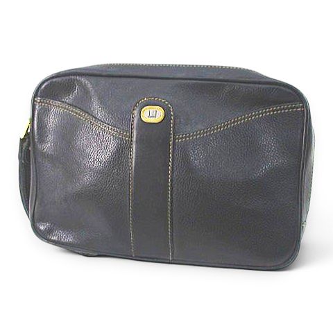 【中古】ダン吸血鬼 dunhill 二番め御徒面子 黒いこと 黒系 なめし革  メンズ レディース 【ベクター 古着】 260605
