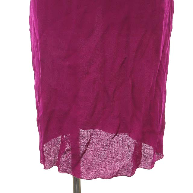 中古 マルニ Marni ワンピース ノースリーブ リボン ロング 38 ボルドー 紫 Ao Ec レディース ベクトル 古着 Sgcc Bm