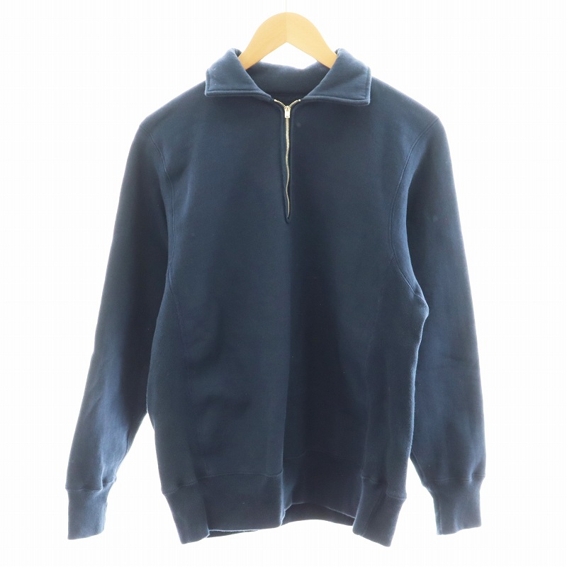 楽天市場】ウェアハウス WAREHOUSE 長袖 ハーフジップ プリント